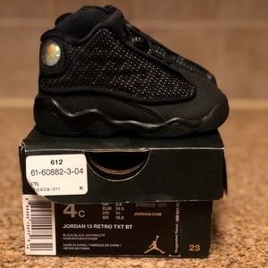 Jordan 13 Retro Txt Bt Black // Anthracite, 4c NEW
